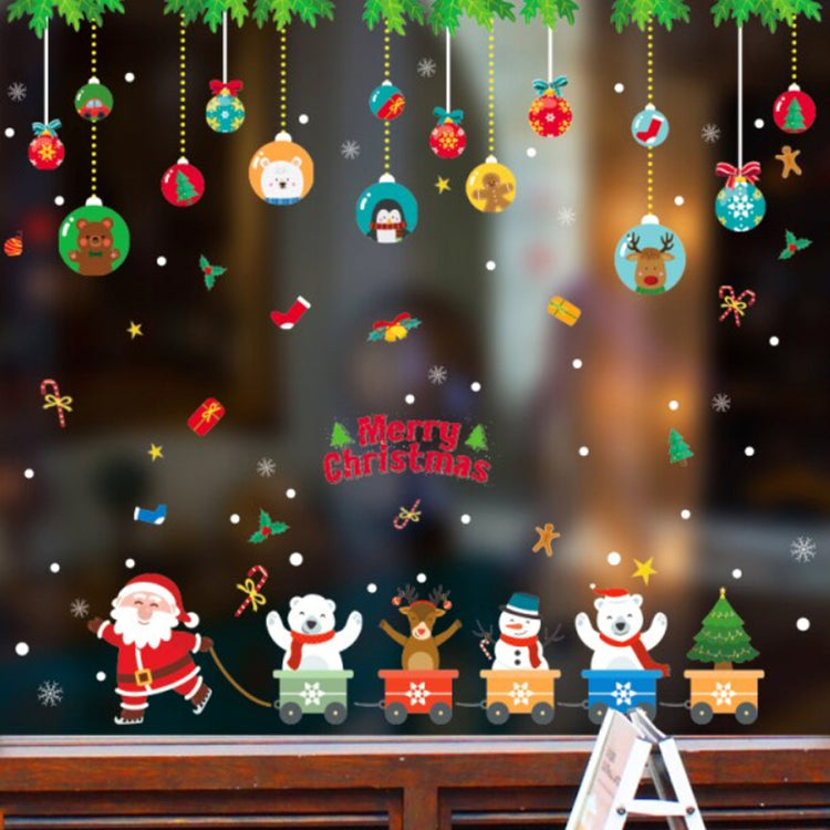 Fensterbilder Weihnachten groß