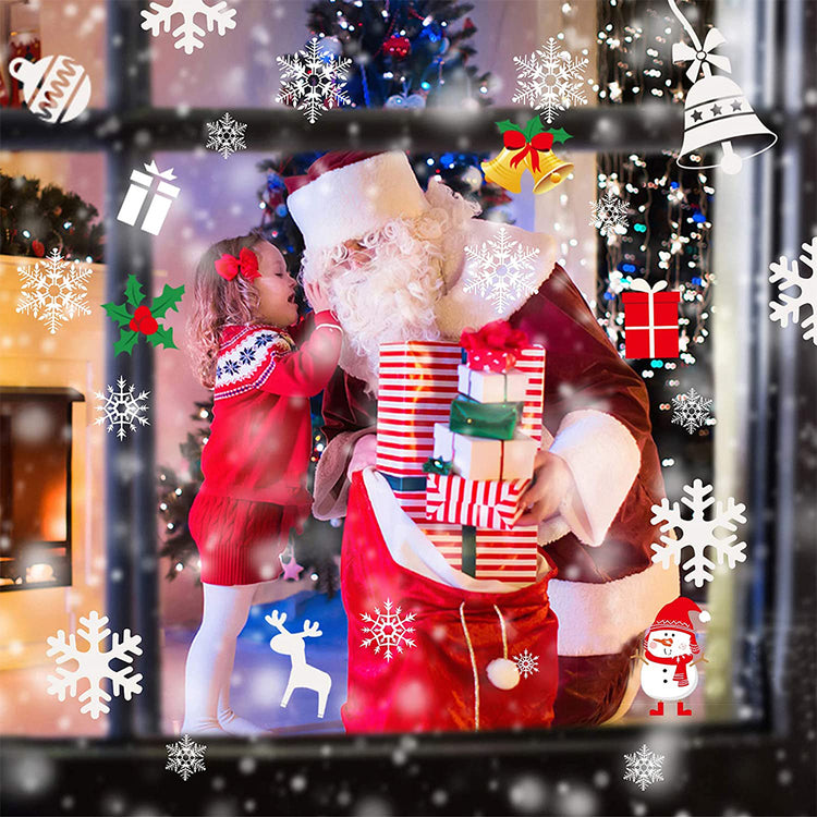 Fensterbilder Weihnachten groß