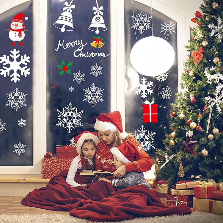 Fensterbilder Weihnachten groß