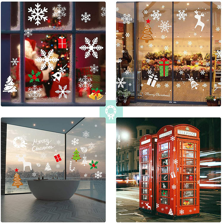 Fensterbilder Weihnachten groß