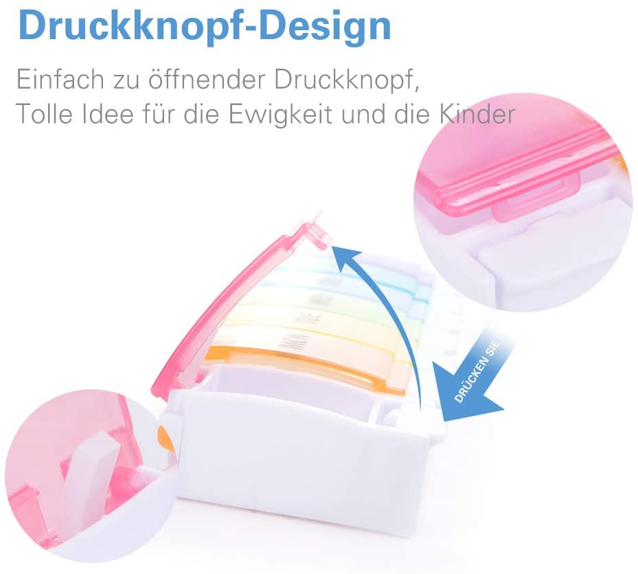 Pillendose 7 tage rossmann - Cisell