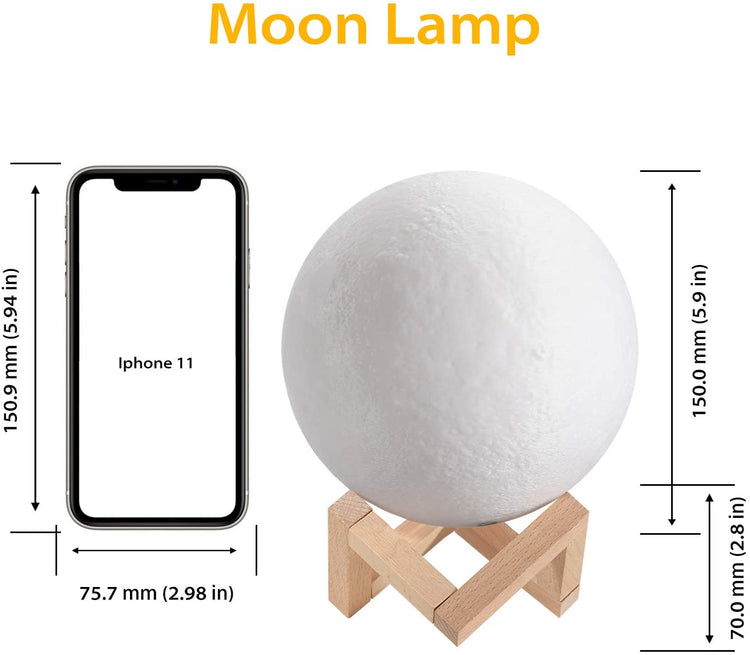 Mond Lampe ikea - Cisell
