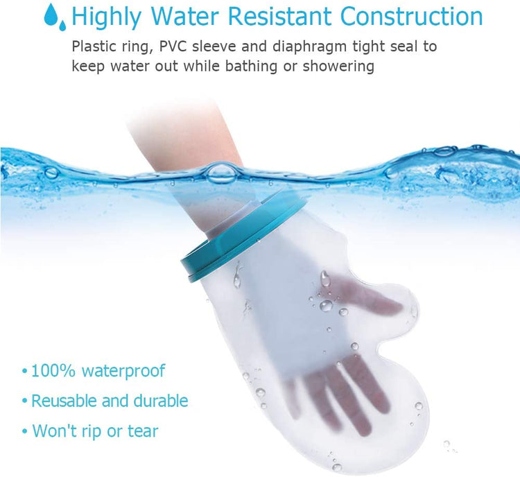 Gipsschutz Hand test