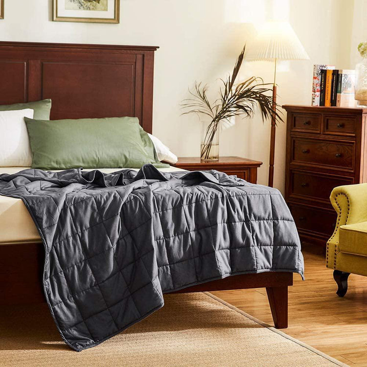 Gewichtsdecke mit Glasperlen