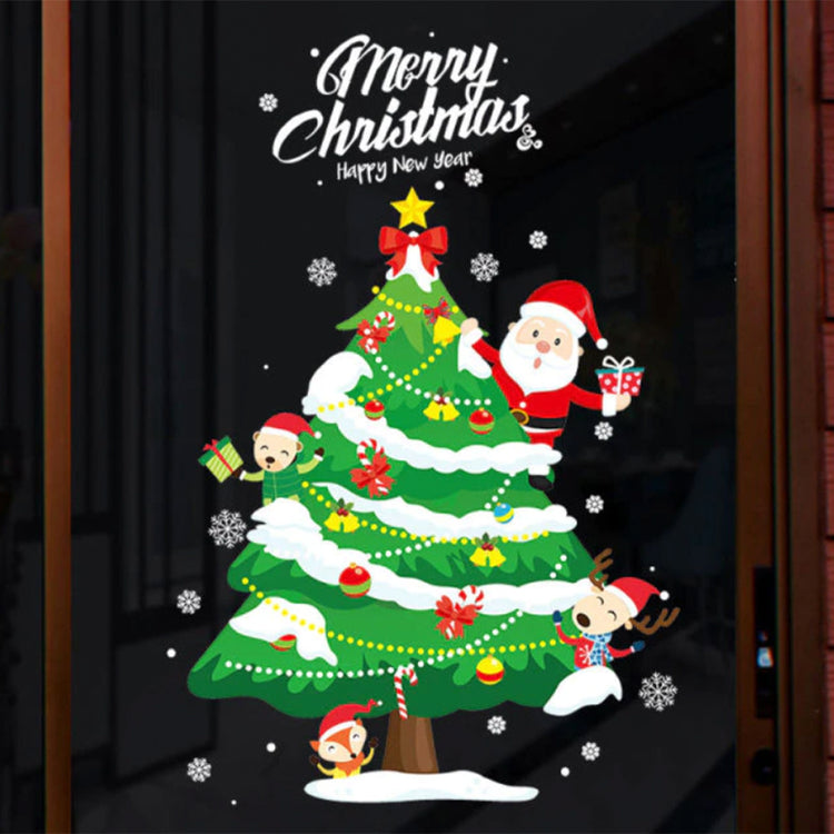 Fensterbilder Weihnachten groß