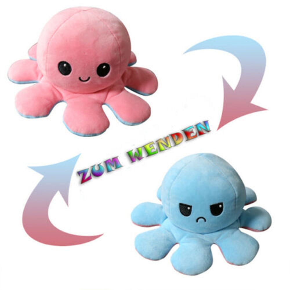 Reversible Octopus Plush zum Wenden - Cisell