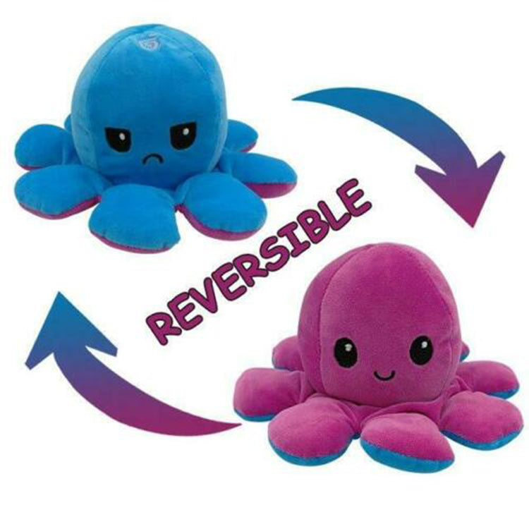 Reversible Octopus Plush zum Wenden - Cisell