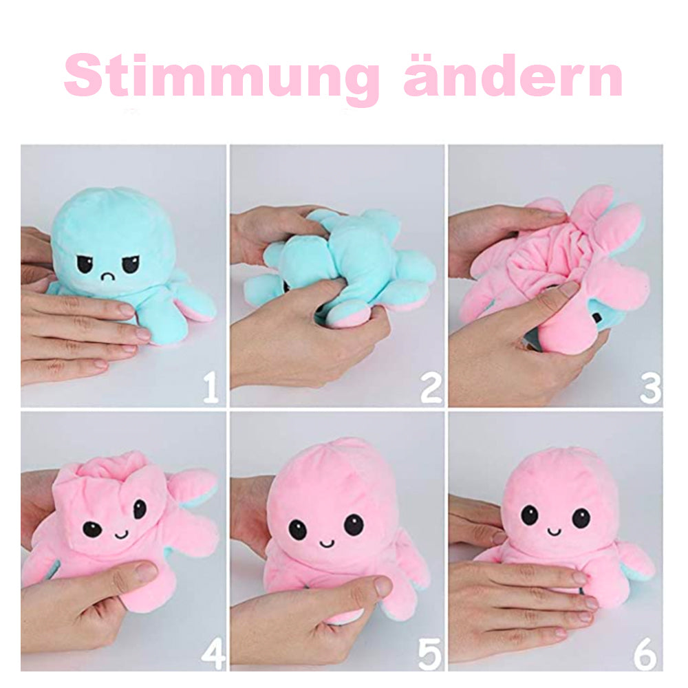 Reversible Octopus Plush zum Wenden - Cisell