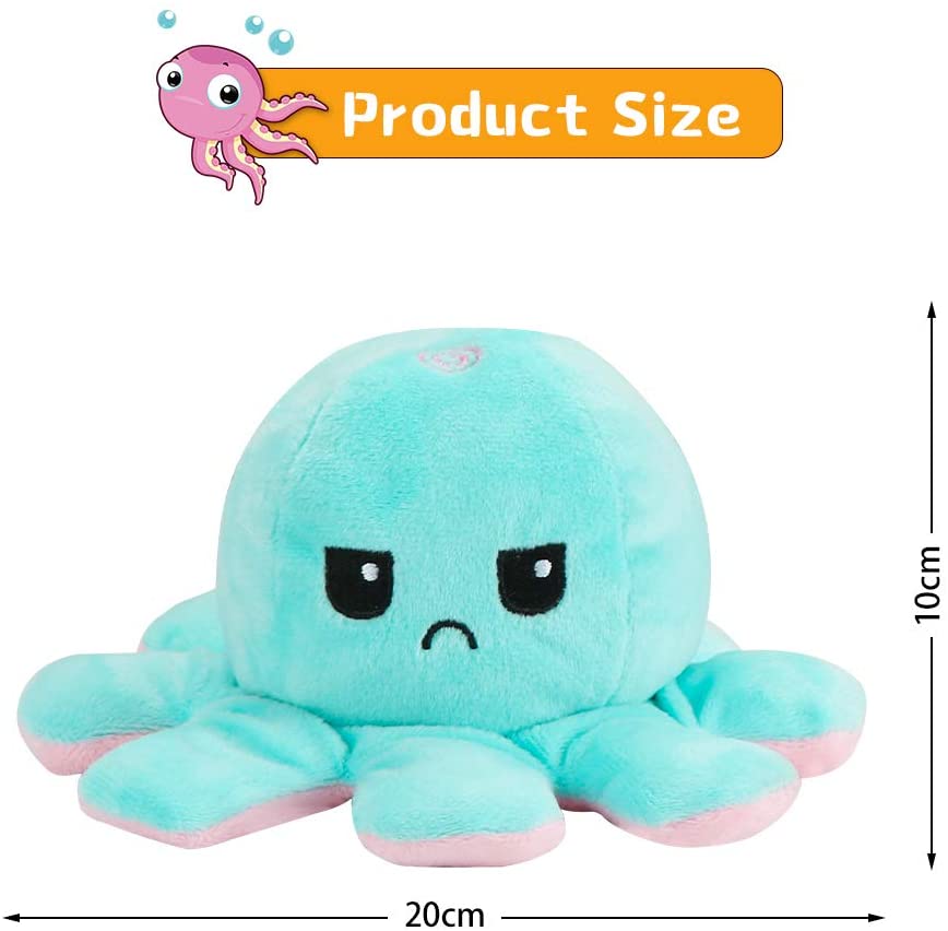 Reversible Octopus Plush zum Wenden - Cisell