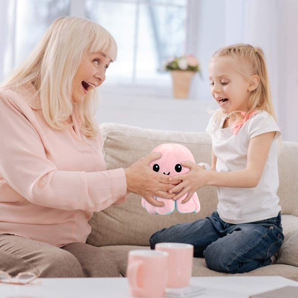 Reversible Octopus Plush zum Wenden - Cisell