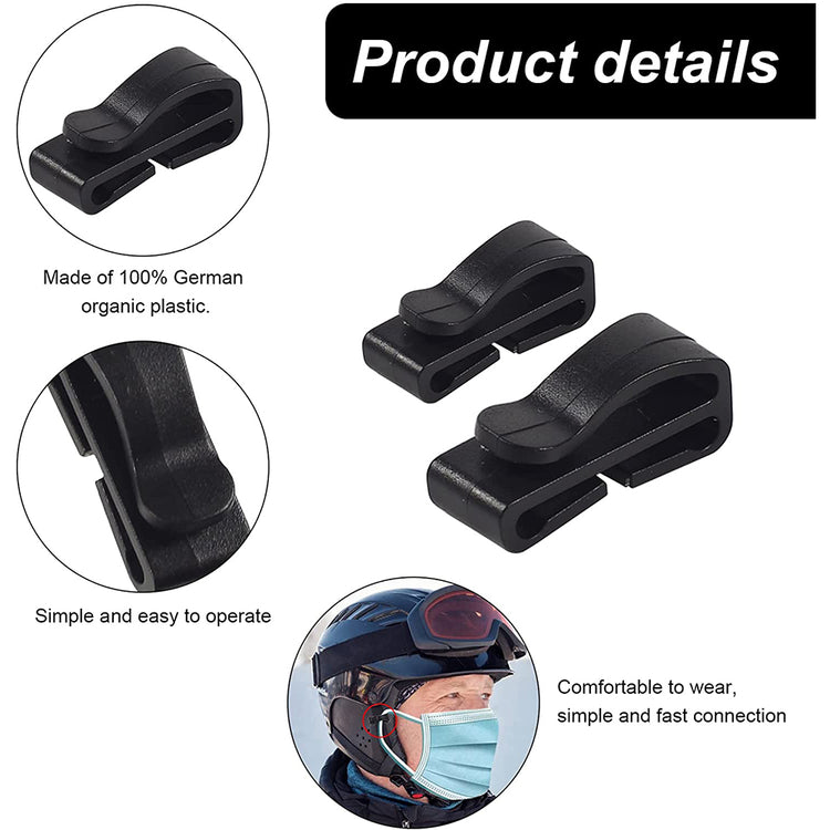 FFP2 Masken Halterung Skihelm