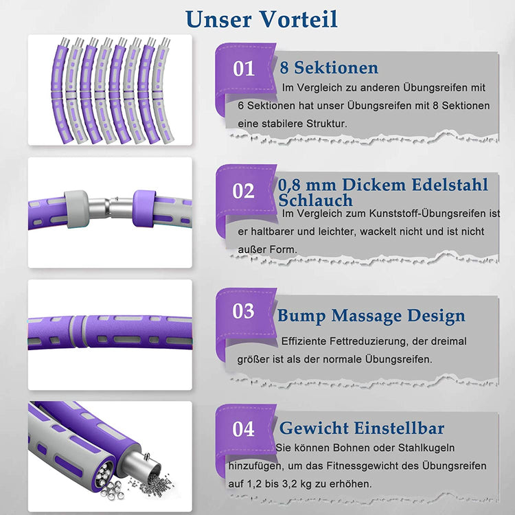 Hula Hoop welches gewicht