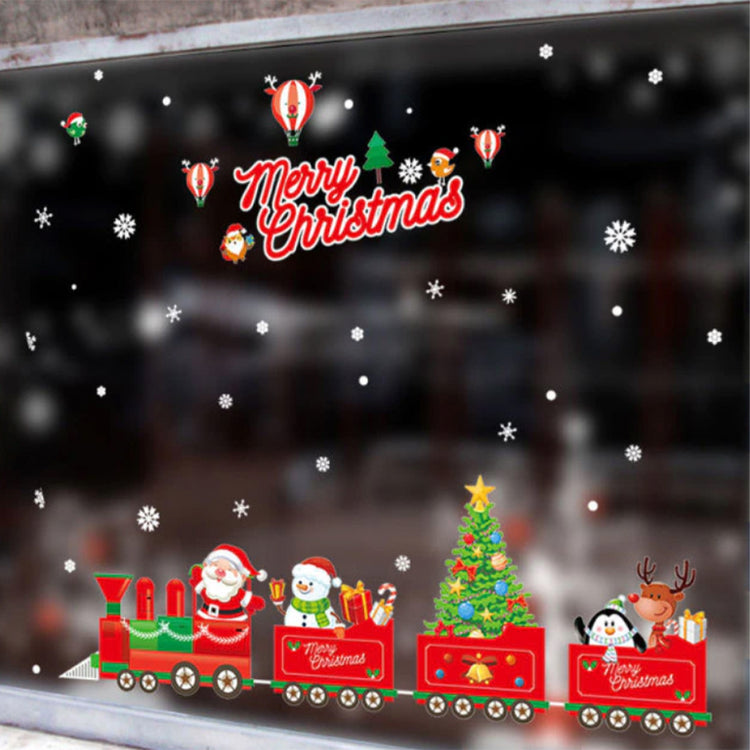 Fensterbilder Weihnachten Nikolaus
