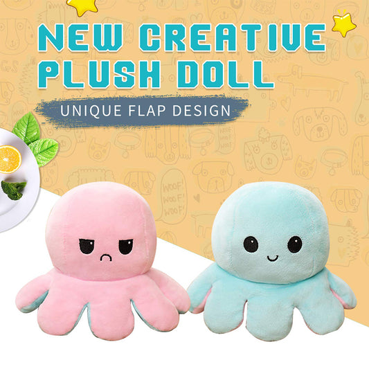 Kuscheltier Krake zum umdrehen