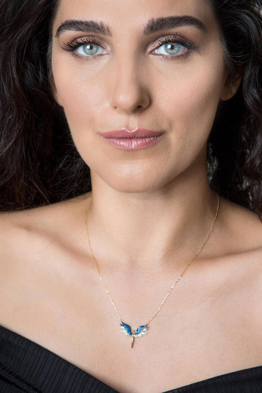 Schutzengel Kette für Taufe