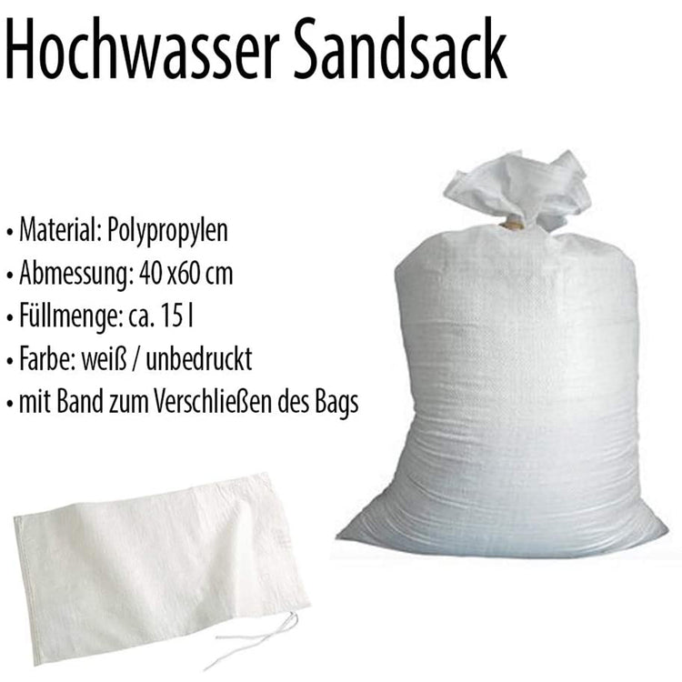 Hochwasser Sandsack