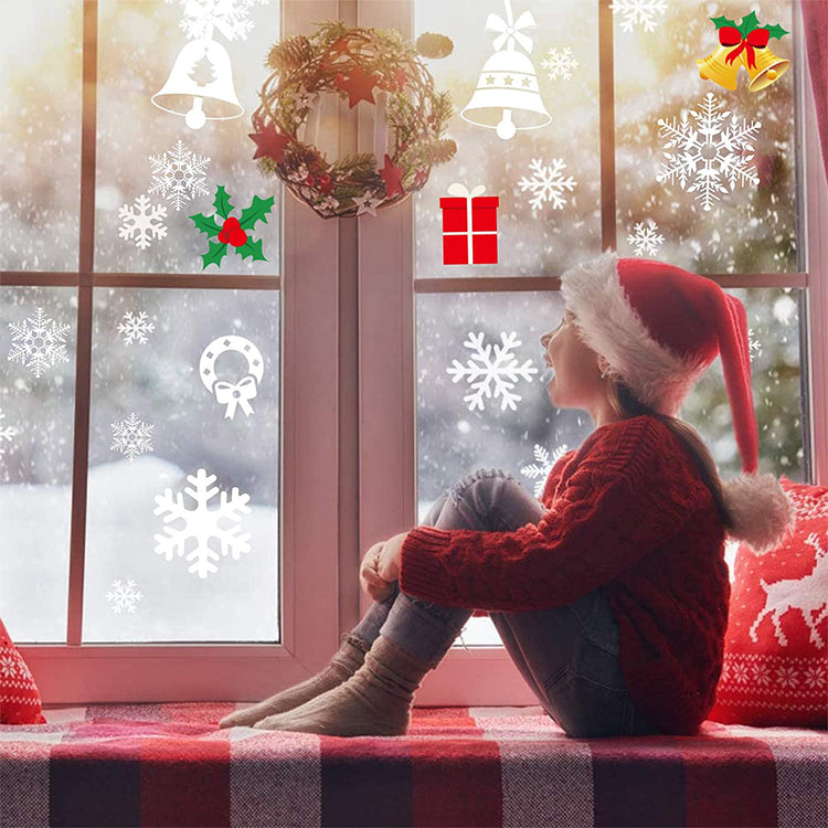 Fensterbilder selbstklebend Weihnachten