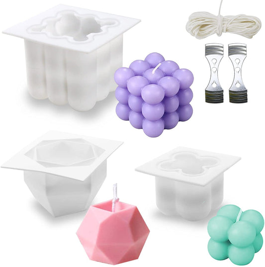 Bubble Candle diy Set Kerzengieform Bubble