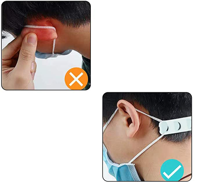 Maskenhalter Ohrenschoner für Mundschutz maske - Cisell