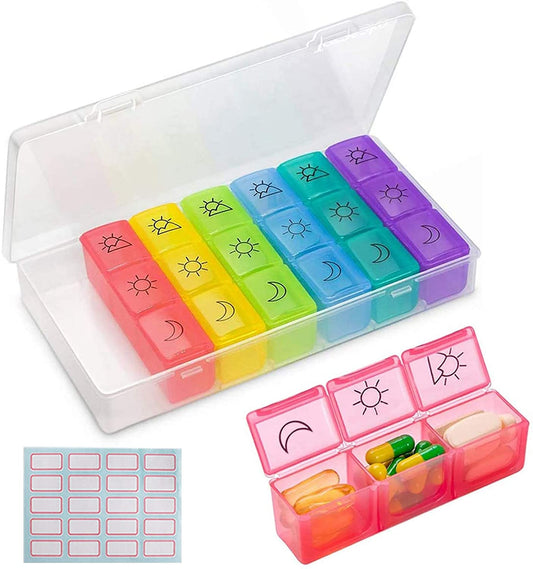 Pillenbox morgens abends