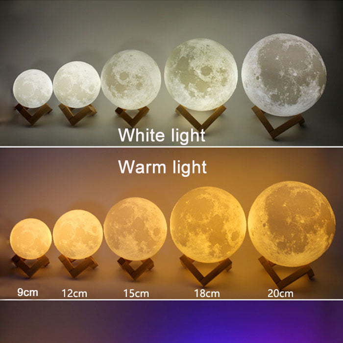 Mond Lampe personalisierte mit Bild
