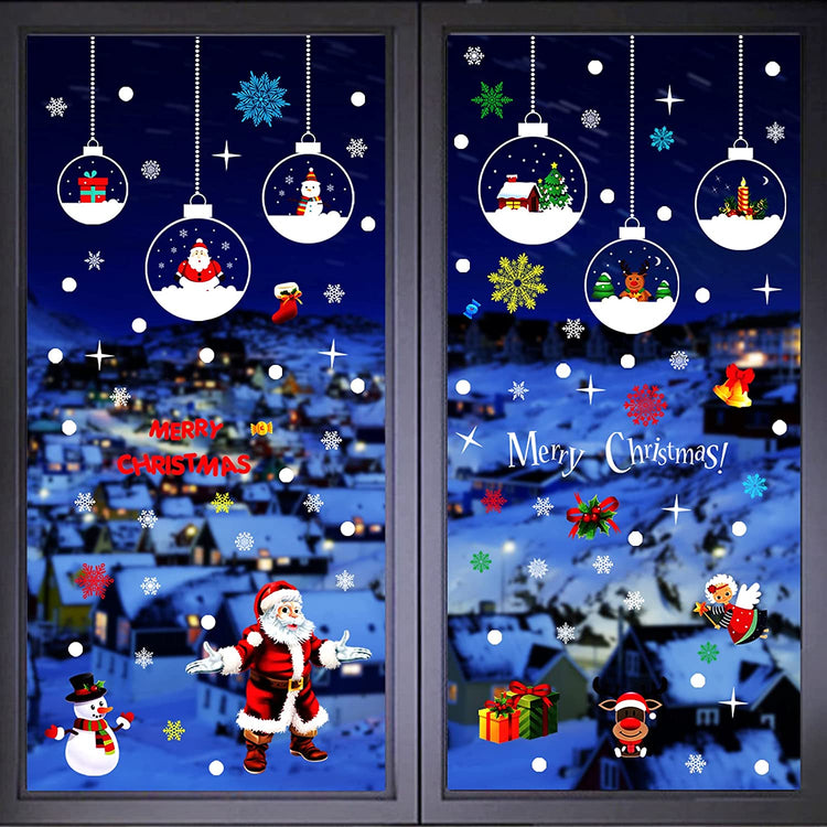 Fensterbilder Weihnachten XXL