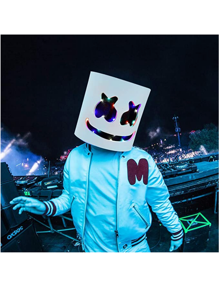 DJ Maske LED Musikfestival