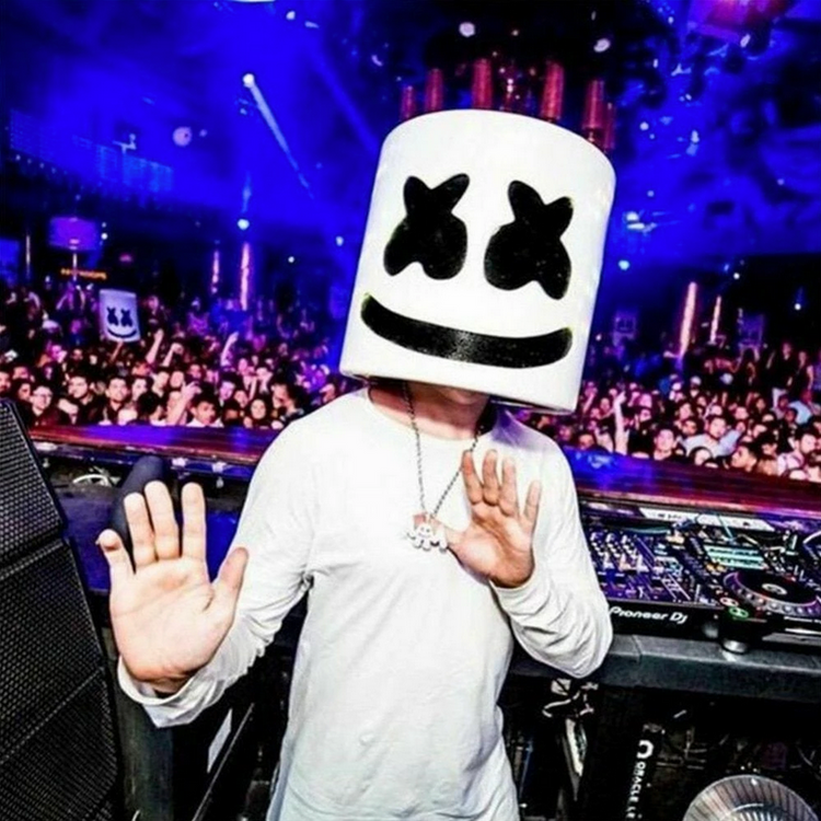 DJ Maske mit LED Beleuchtung